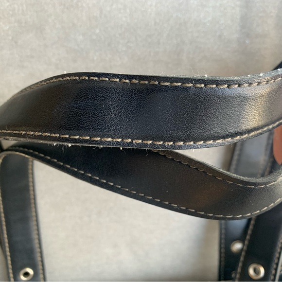 Nine West Black and Gray Geometric Shoulder Bag - Picture 7 of 15